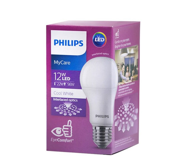 PHILIPS A60 MYCARE E27 LED CLASSIC BULB 12W (WARM or DAY or COOL