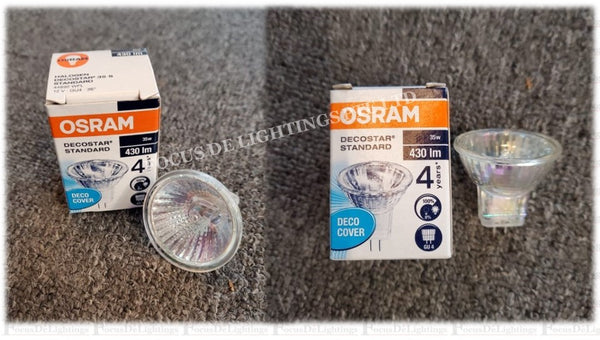 OSRAM LAMPADA ALOGENA DICROICA DECOSTAR 51S 35 W 12 V 20° GU5.3