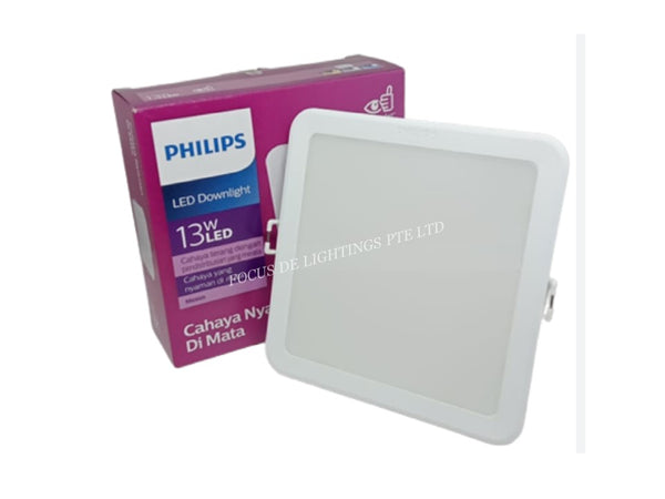 PHILIPS MESON SQUARE 9W/13W DOWNLIGHT -EYECOMFORT