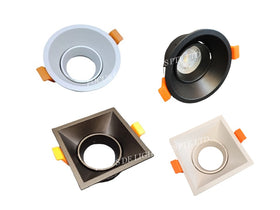 RECESSED SPOTLIGHT DEEPSET 80 -(ROUND/SQUARE) (BLACK/WHITE)