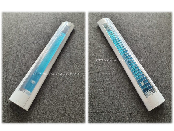 (ARCYLIC COVER) COMMERCIAL LAMP FITTING -2FT (SINGLE OR DOUBLE TUBES)