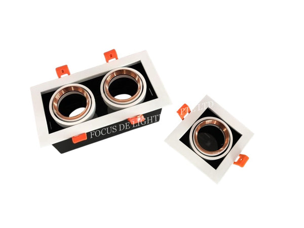 DL 706 SERIES - ADJUSTABLE RECESSED LIGHTING (PAR16) IN ROSEGOLD