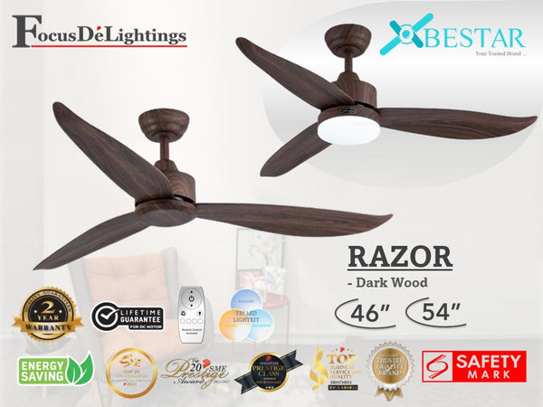 BESTAR DC-CEILING FAN RAZOR 46"/54"