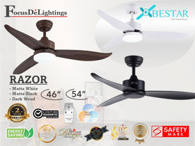 BESTAR DC-CEILING FAN RAZOR 46"/54"