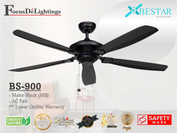 BESTAR CEILING FAN AC BS900 57"