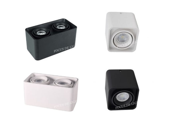 COMPACT CEILING LAMP 062 ROUNDED (GU10)