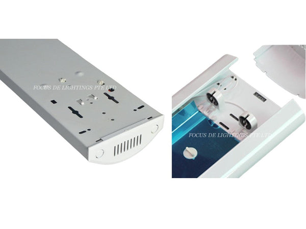 (LOURVE COVER) COMMERCIAL LAMP FITTING -2FT (SINGLE OR DOUBLE TUBES)