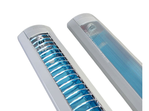 (LOURVE COVER) COMMERCIAL LAMP FITTING -2FT (SINGLE OR DOUBLE TUBES)