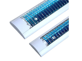 (LOURVE COVER) COMMERCIAL LAMP FITTING -2FT (SINGLE OR DOUBLE TUBES)