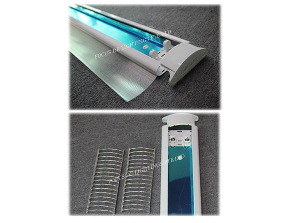 (ARCYLIC COVER) COMMERCIAL LAMP FITTING -2FT (SINGLE OR DOUBLE TUBES)