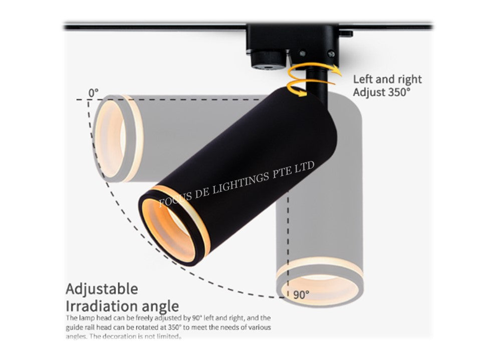 MAGNETIC TRACK SYSTEM - TRACK LED DRIVER PROFILES - FOCUS DE LIGHTINGS ...