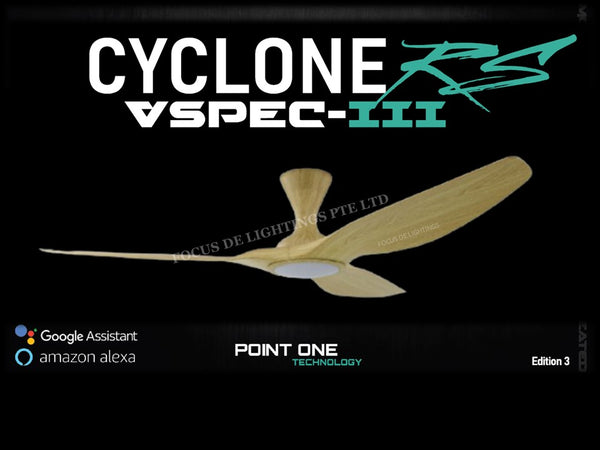 SMART PO ECO FAN CYCLONE VSPEC III-RS 46"/52"/60" (PINEWOODWOOD HUGGER)