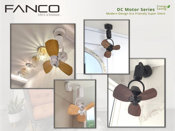 FANCO CORNER FAN -DONO 16" (REVERSIBLE BLADES)