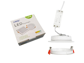 LINIQ 8801 Detachable Recessed Led Downlight 12w -Round