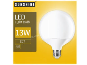 SUNSHINE BIG GLOBE E27 LED 13W BULB -DIA 95MM