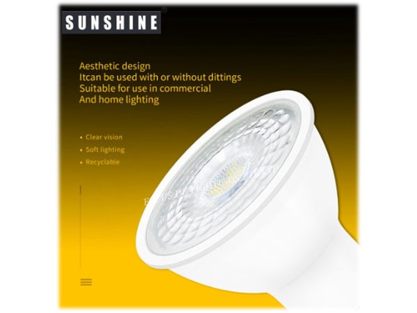 SUNSHINE GU10 LED 9W LED BULB *BRIGHT!*