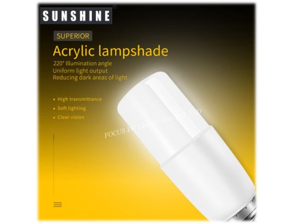 SUNSHINE LED E27 STICK BULB  -9W