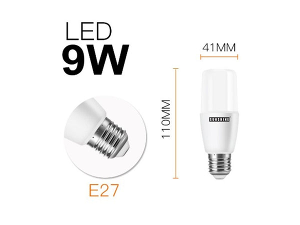SUNSHINE LED E27 STICK BULB  -9W