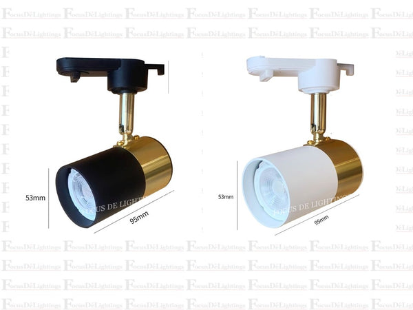 EASY REPLACE TRACKLIGHT (GU10) TL T011 -GOLD+WHITE / GOLD+BLACK