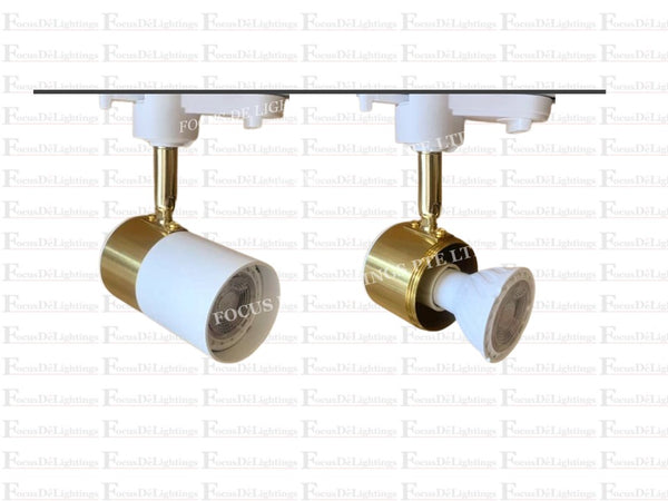 EASY REPLACE TRACKLIGHT (GU10) TL T011 -GOLD+WHITE / GOLD+BLACK