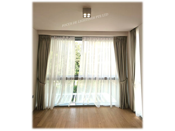 COMPACT CEILING LAMP 062 ROUNDED 3L 4L (GU10)