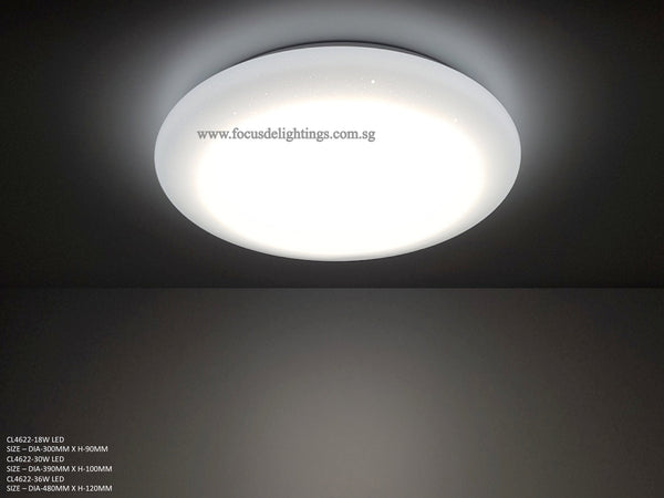 STARRY 622 Minimalist LED Ceiling Lamp (Dia 300mm)