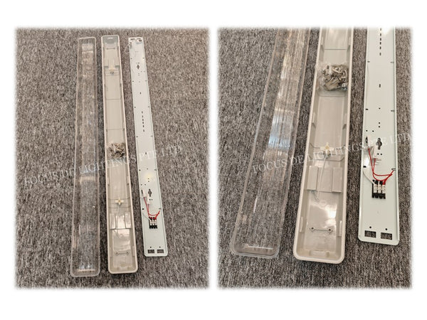 WEATHERPROOF FITTING LED T8 IP65 -4FT (SINGLE OR DOUBLE TUBES)