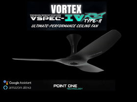 SMART PO ECO FAN VORTEX T2 VSPEC IV-RS 46"/52" -BLACK