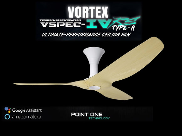SMART PO ECO FAN VORTEX T2 VSPEC IV-RS 46"/52" -WHITE+PINEWOOD