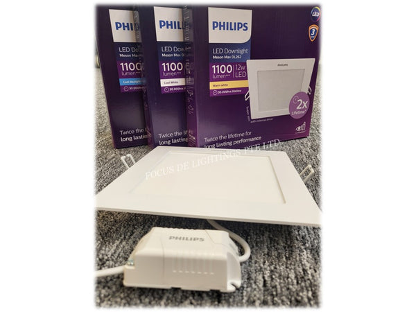 *LATEST DESIGN* PHILIPS MESON MAX SQUARE 9W/12W (3-years warranty)