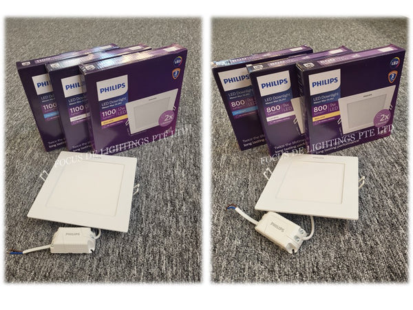 *LATEST DESIGN* PHILIPS MESON MAX SQUARE 9W/12W (3-years warranty)