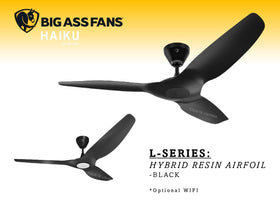 HAIKU L SERIES -BLACK 44"/52"/60"