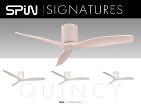 SPIN SIGNATURE - QUINCY DC Fan 43"/52"/60" + SMART WIFI