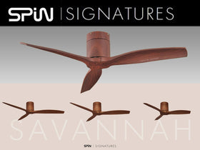 SPIN SIGNATURE - SAVANNAH DC Fan 43"/52"/60" + SMART WIFI