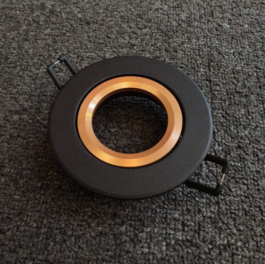 DL 1605 SERIES RECESSED SPOTLIGHT ROUND BLACK (ROSEGOLD / GOLD)