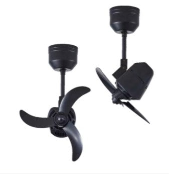 BESTAR CORNER FAN 16" (MATT BLACK / ANTIQUE BRASS/WHITE)