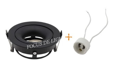 DL 135 SERIES DESIGNER RECESSED SPOTLIGHT 135 -CONCAVE ROUND