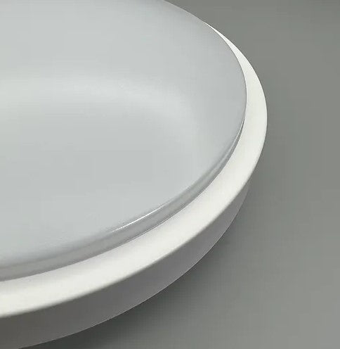 Framed FROSTED or STARRY LED Ceiling Lamp (Black/White)