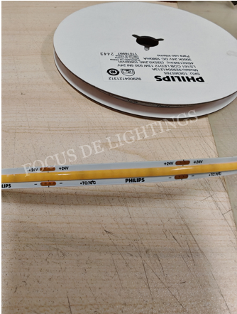 Philips LS161 COB 12W-24V LED Strip 5m per box (Customized Length available)
