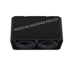 COMPACT CEILING LAMP 062 ROUNDED (GU10)