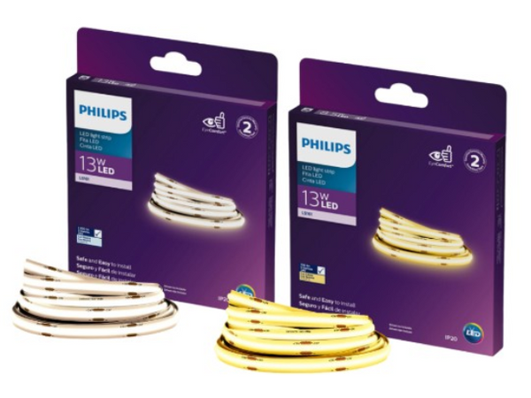 Philips LS161 COB 12W-24V LED Strip 5m per box (Customized Length available)