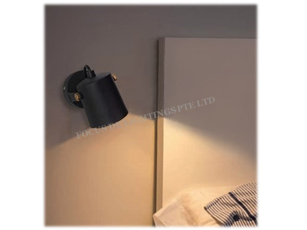 MINIMALIST GU10 04523 WALL LAMP -BLACK/WHITE