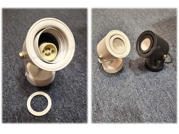 MINIMALIST GU10 04523 WALL LAMP -BLACK/WHITE