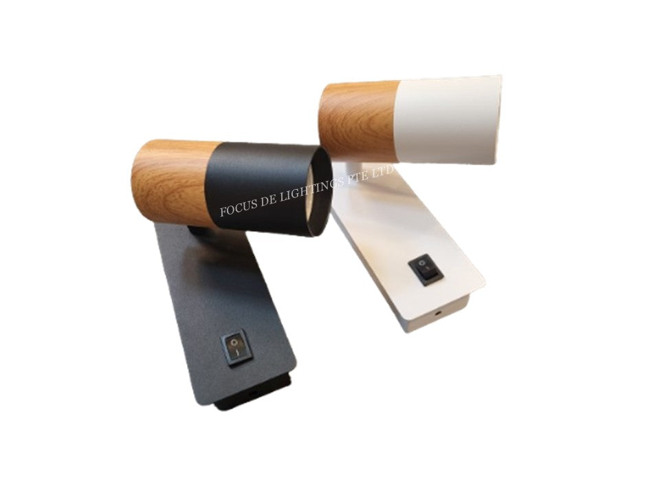 FUNCTIONAL ON/OFF SWITCH M055 WALL LAMP -GU10 BULB - FOCUS DE LIGHTINGS ...