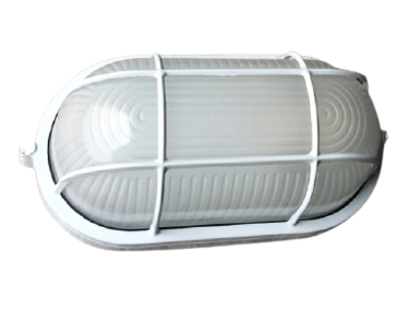 INDUSTRIAL CAGED OUTDOOR WALL LAMP 024S -E27