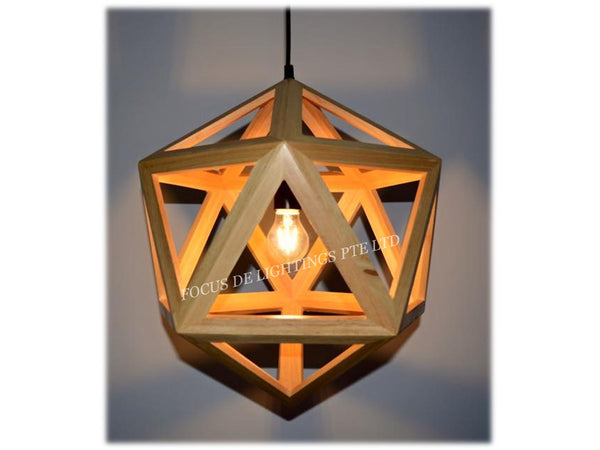 PENDANT LAMP 3345 WOODEN