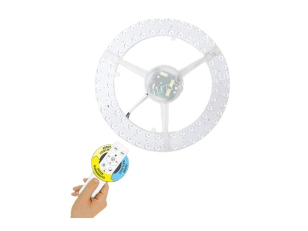 SUNSHINE LED MAGNETIC PANEL 36W -TRI-COLOURS (WARM-COOL-DAY-IN-ONE) + REMOTE CONTROL