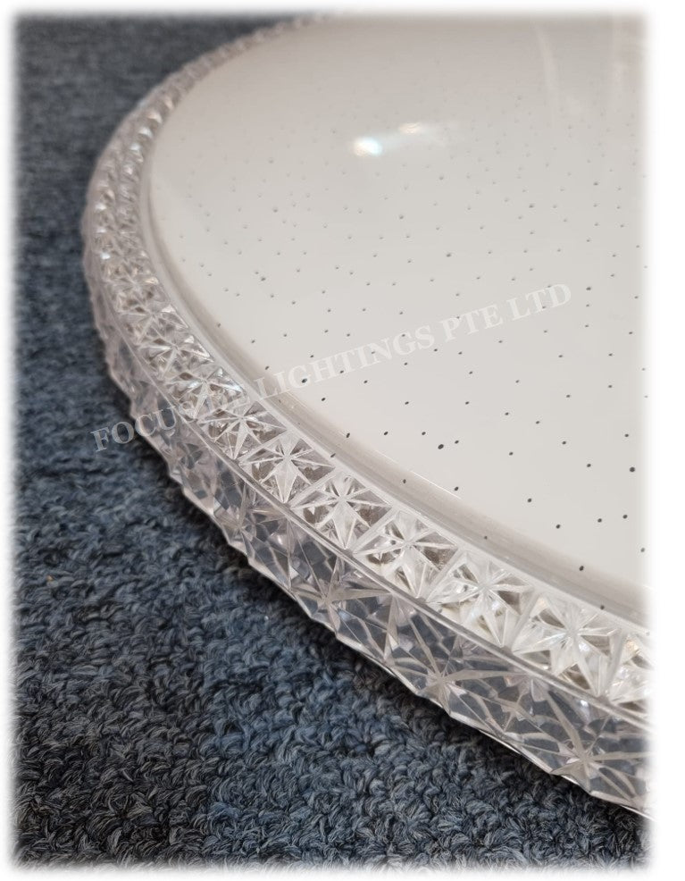 CRYSTAL Framed Delicate LED Ceiling Lamp CL5 626 + Easy-changeable Mag ...