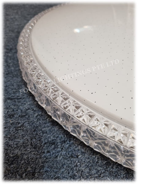 CRYSTAL Framed Delicate LED Ceiling Lamp CL5 626 + Easy-changeable Magnetic Panel