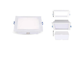 Detachable -Recessed Led Downlight 15w -Square 5"